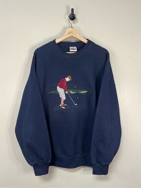 Vtg ‘90s Golf Crewneck